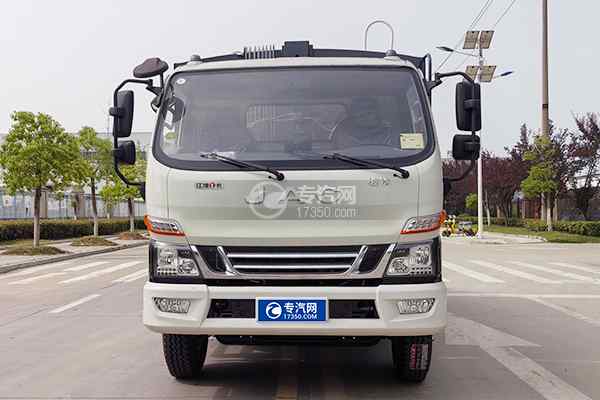 江淮骏铃V7压缩垃圾车正前方图