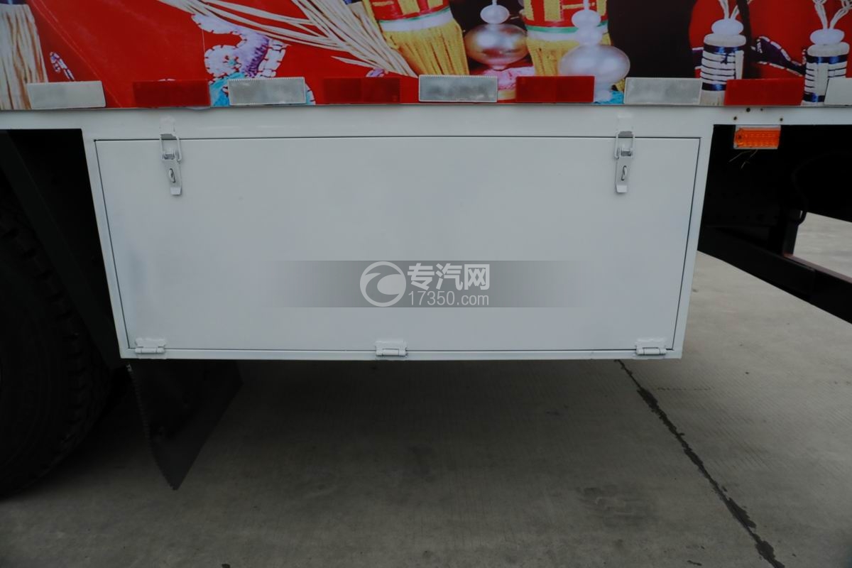 陕汽德龍G1流动舞台车工具箱