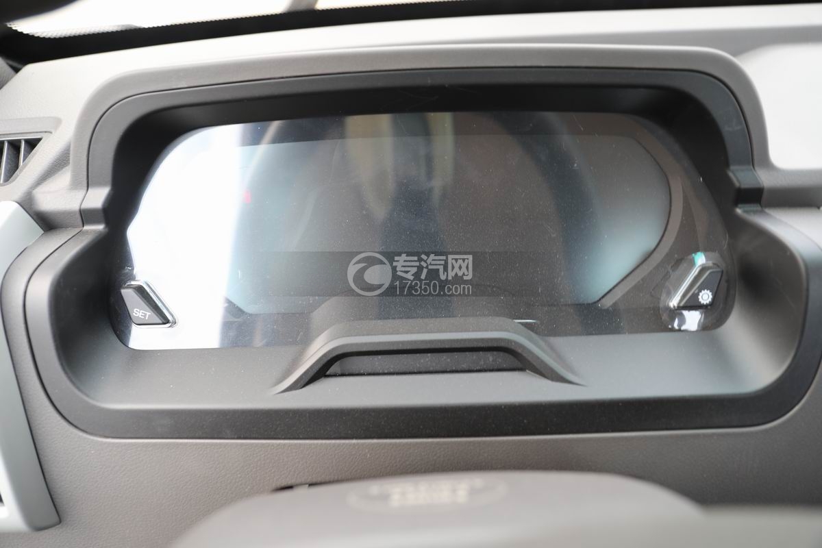 飞碟奥驰V5蓝牌地库勾臂垃圾车仪表盘