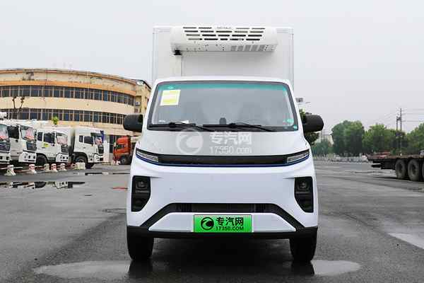 吉利 F1E纯电动冷藏车（小微卡）正面图
