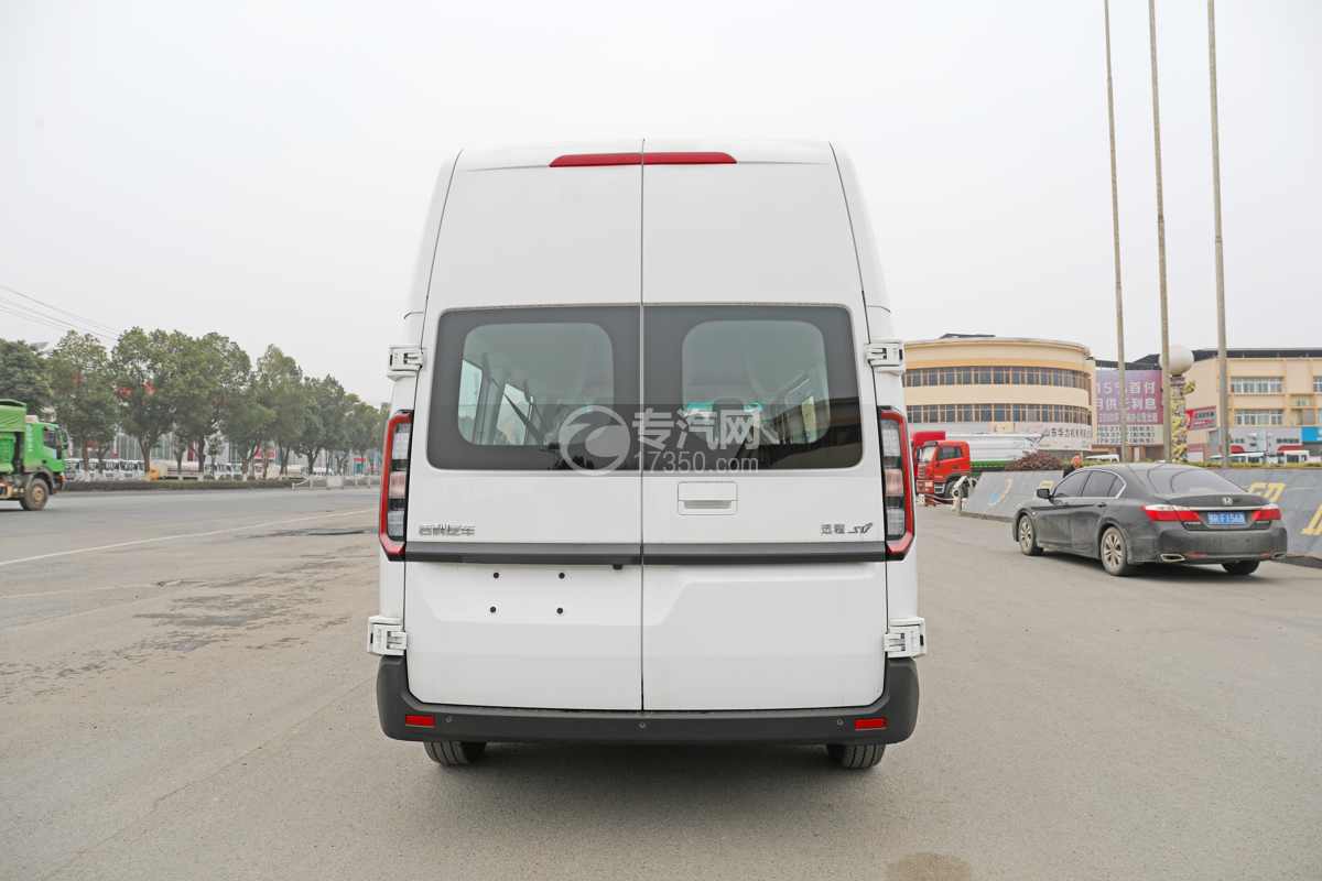 吉利远程超级VAN中轴宁德天行83度电（续航430KM）正后方图