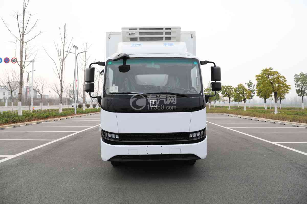 吉利远程H8E纯电动冷藏车(120度电)正面图