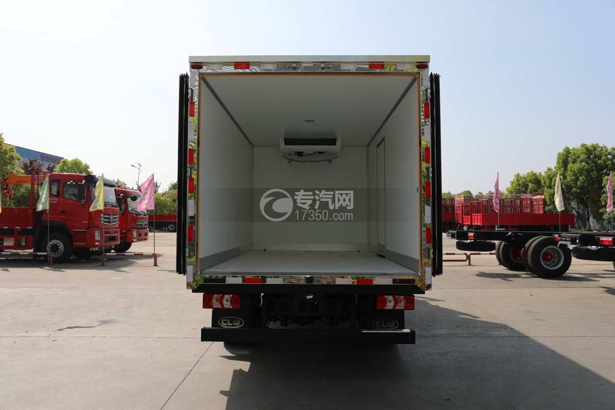 江淮帅铃ES6纯电冷藏车（100.46 kwh)后门展开图