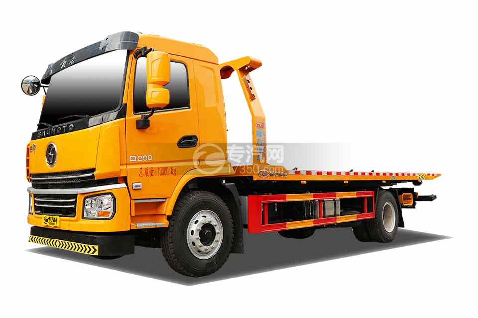陕汽德御Q200平板型清障车