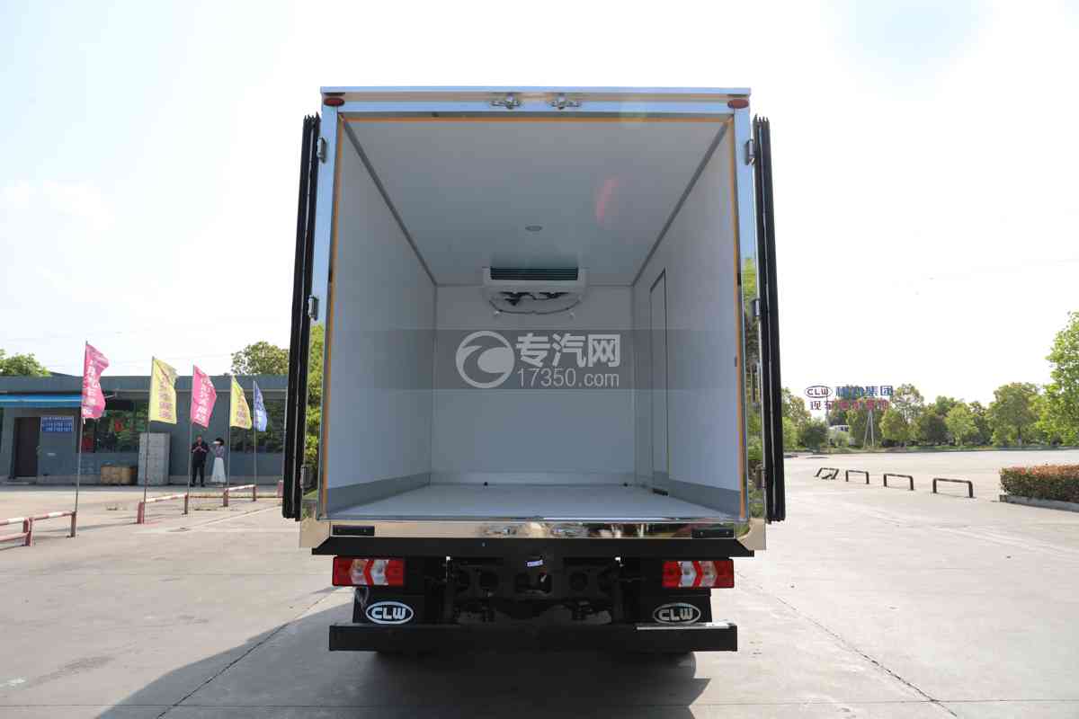 江淮帅铃EV5-100.46Kwh纯电动冷藏车箱体尾门展开图