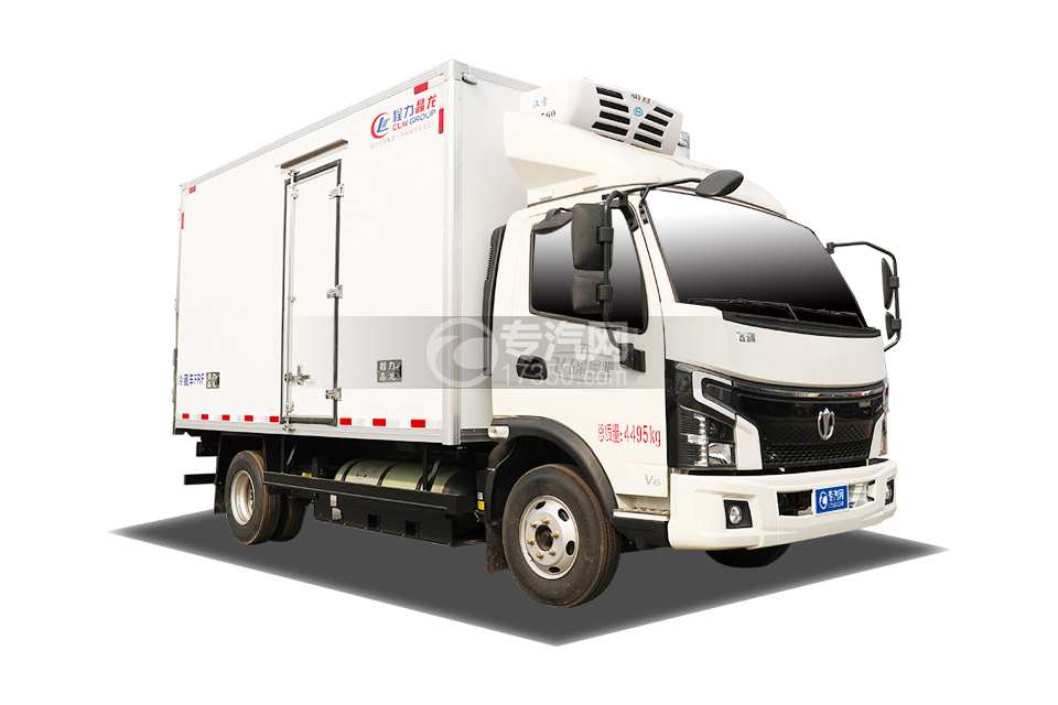 飞碟奥驰天然气CNG冷藏车