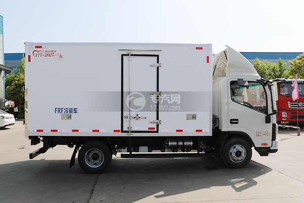 江淮帅铃ES6纯电动冷藏车（100.46 kwh)侧面图