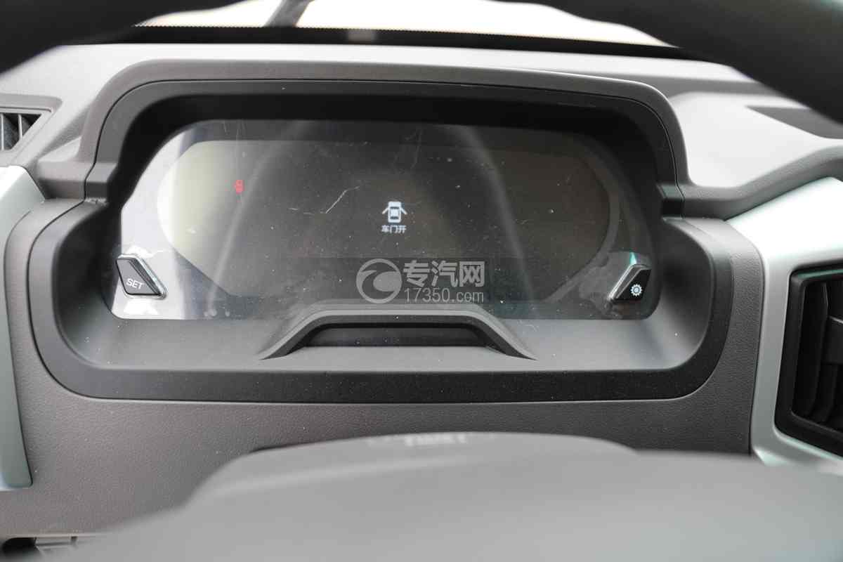 飞碟奥驰EV5（7.7方）纯电绿牌压缩垃圾车仪表盘