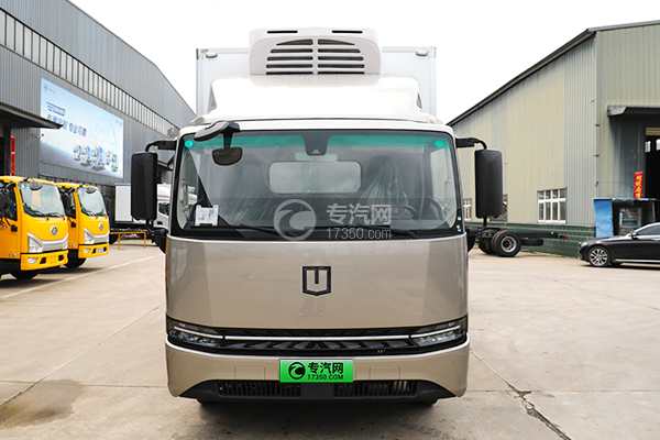 吉利远程T9E纯电动冷藏车(重载版)正面图
