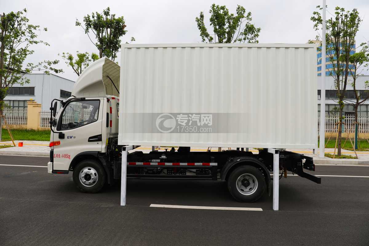 江淮帅铃EV5纯电动车厢可卸式汽车（100.46kwh）可卸式箱体