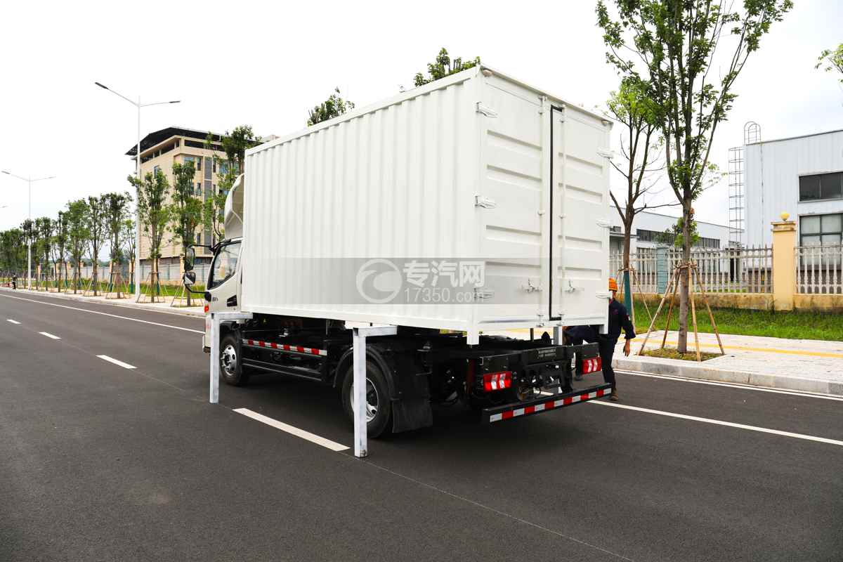 江淮帅铃EV5纯电动车厢可卸式汽车（100.46kwh）可卸式箱体