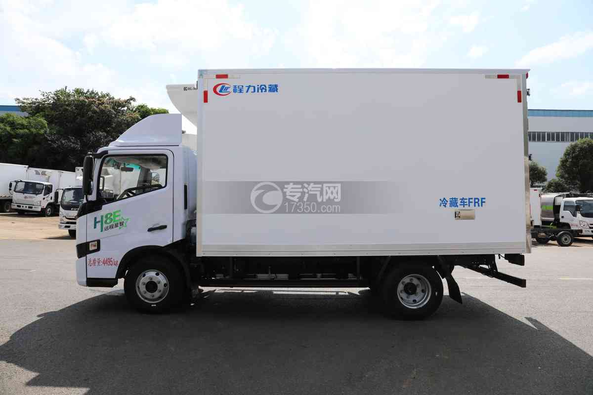 吉利远程星智H8E（100.07度电）纯电动冷藏车（新规）侧面图