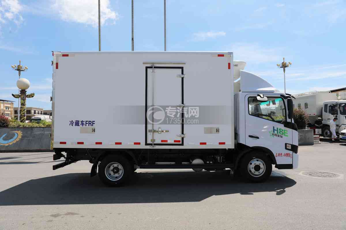 吉利远程星智H8E（140.41度电）纯电动冷藏车（新规）侧面图