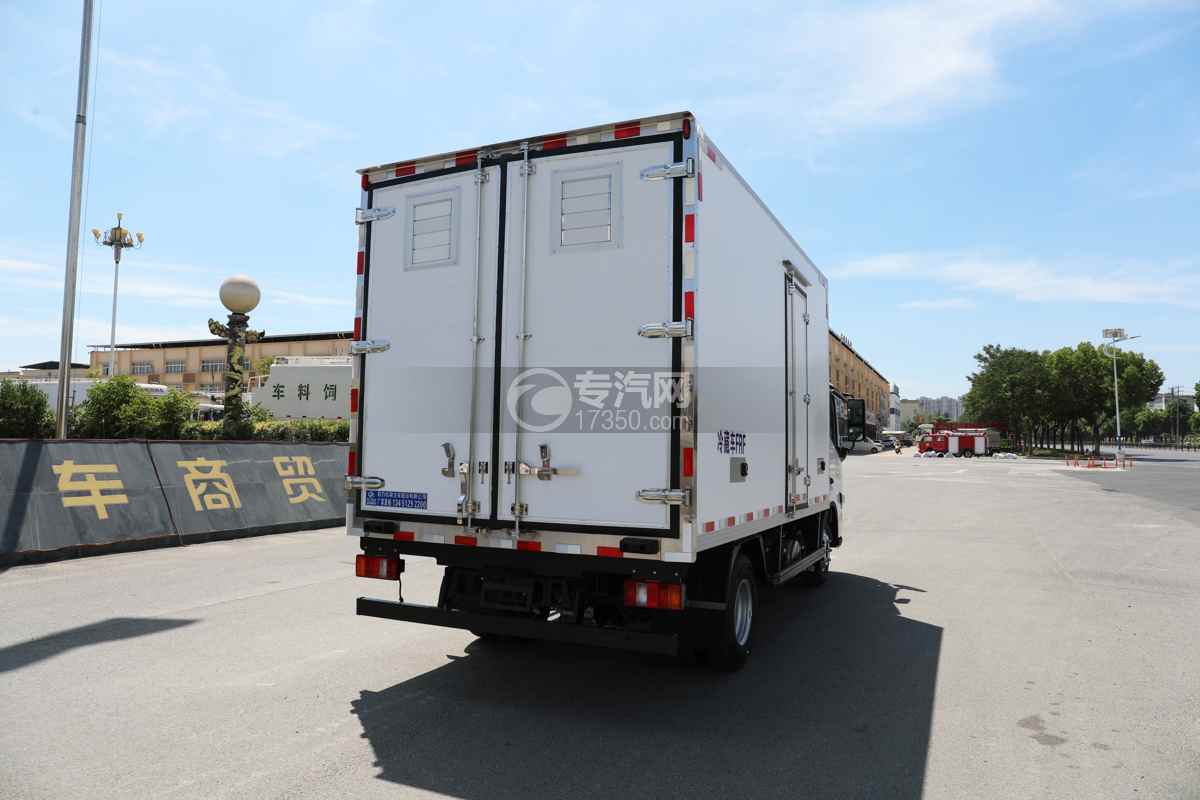 吉利远程星智H8E（140.41度电）纯电动冷藏车（新规）侧后图