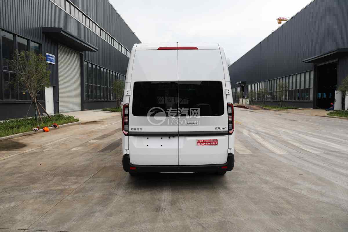 吉利超级VAN宁德天行83度电中轴高顶劲程版旅居车正后面图