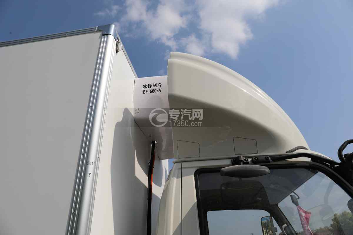 江淮帅铃EV5-100.46Kwh纯电动冷藏车外置冷机