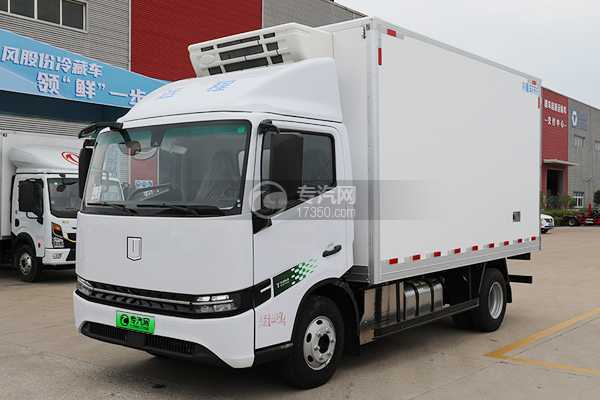 吉利远程T9M纯电动冷藏车（重载版）左前45度图
