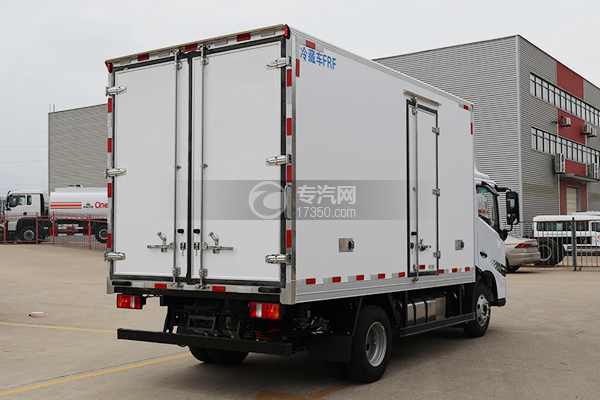 吉利远程T9M纯电动冷藏车（重载版）侧后面