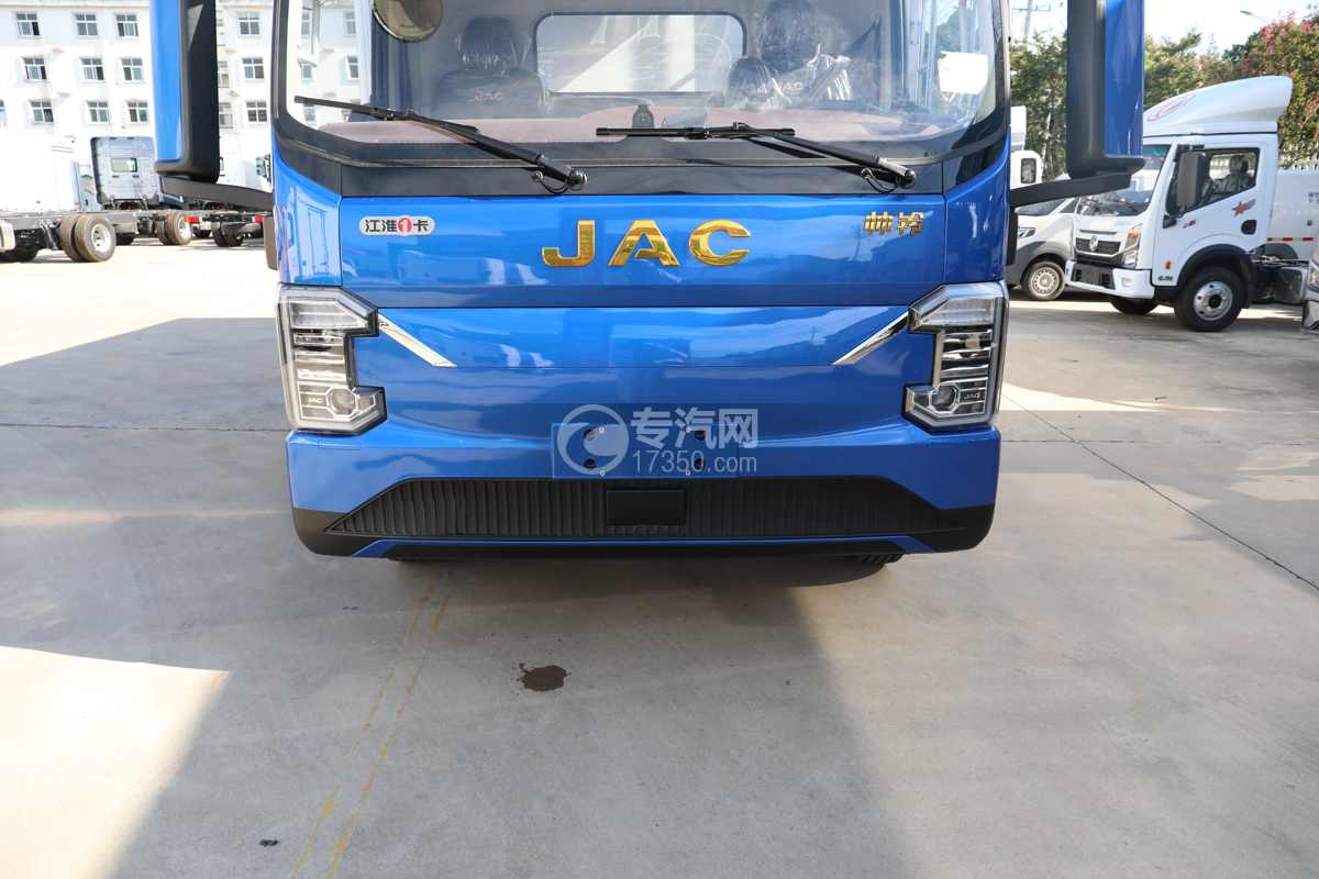 江淮帅铃ES9黄绿牌-140.41kwh纯电冷藏车-新规前脸