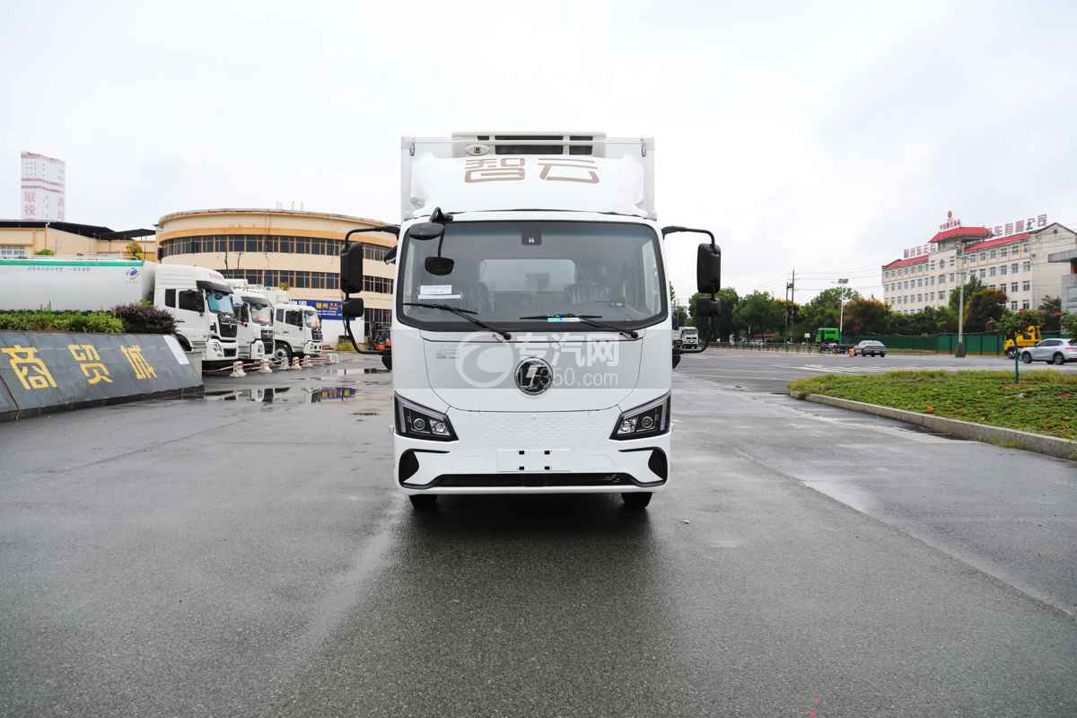 陕汽智云S300宁德165度K8冷藏车（新规）正面图