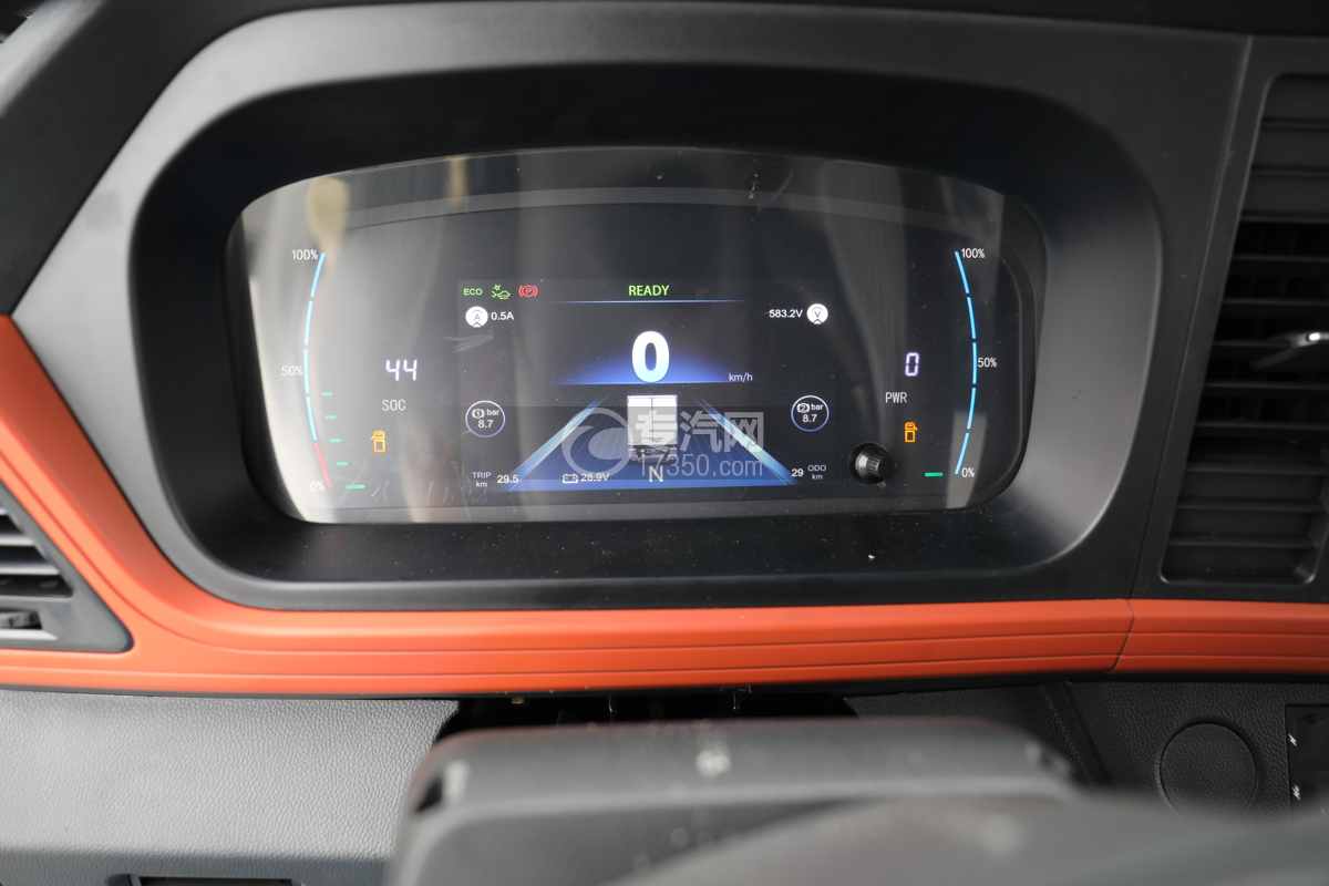 陕汽智云S300宁德165度K8冷藏车（新规）仪表盘