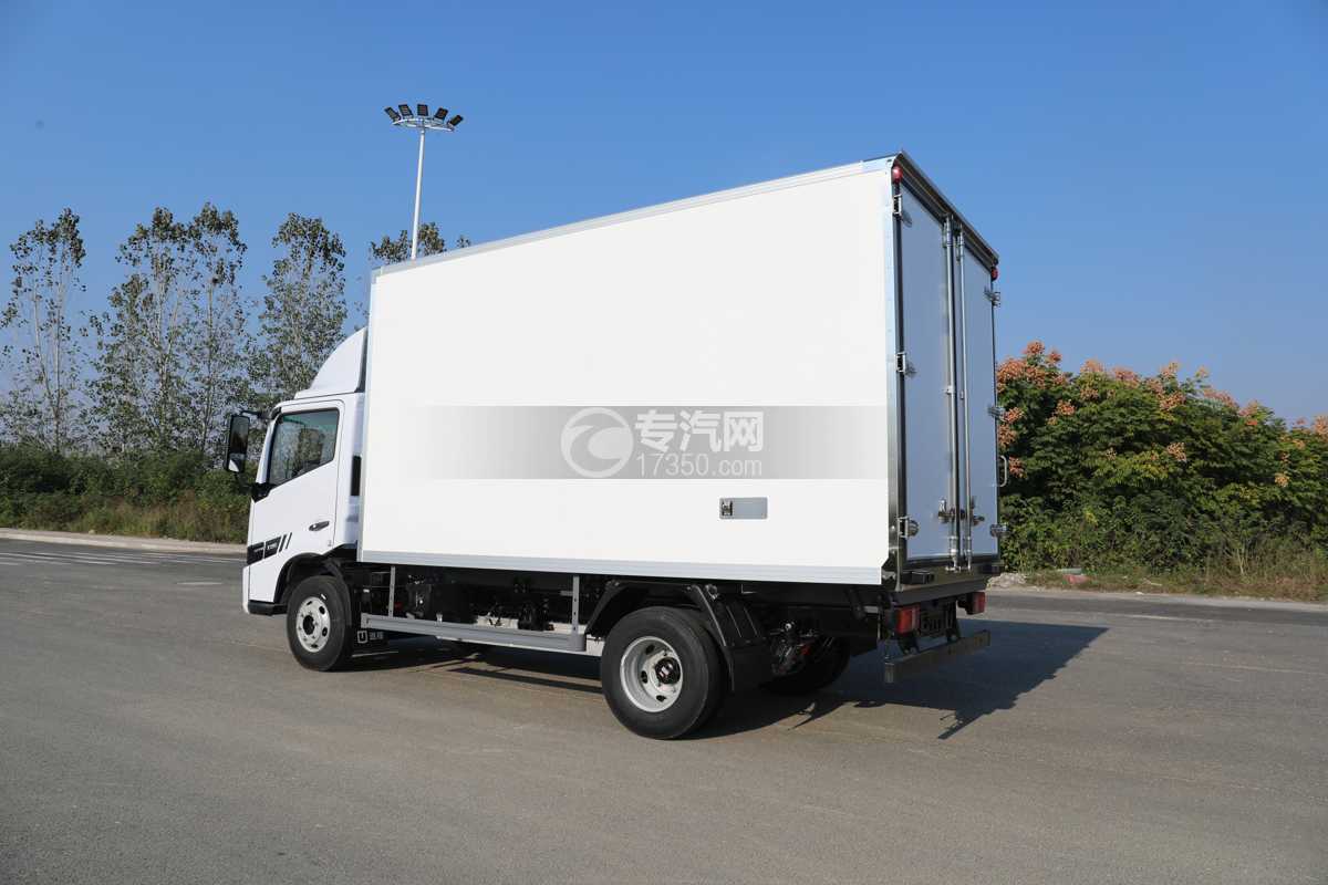 吉利远程T9E（172度电）电动冷藏车（重载版）新规侧后面图
