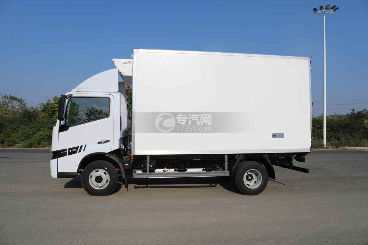 吉利远程T9E（172度电）电动冷藏车（重载版）新规侧面图