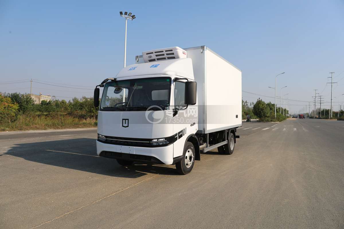 吉利远程T9E（172度电）电动冷藏车（重载版）新规左前45度图
