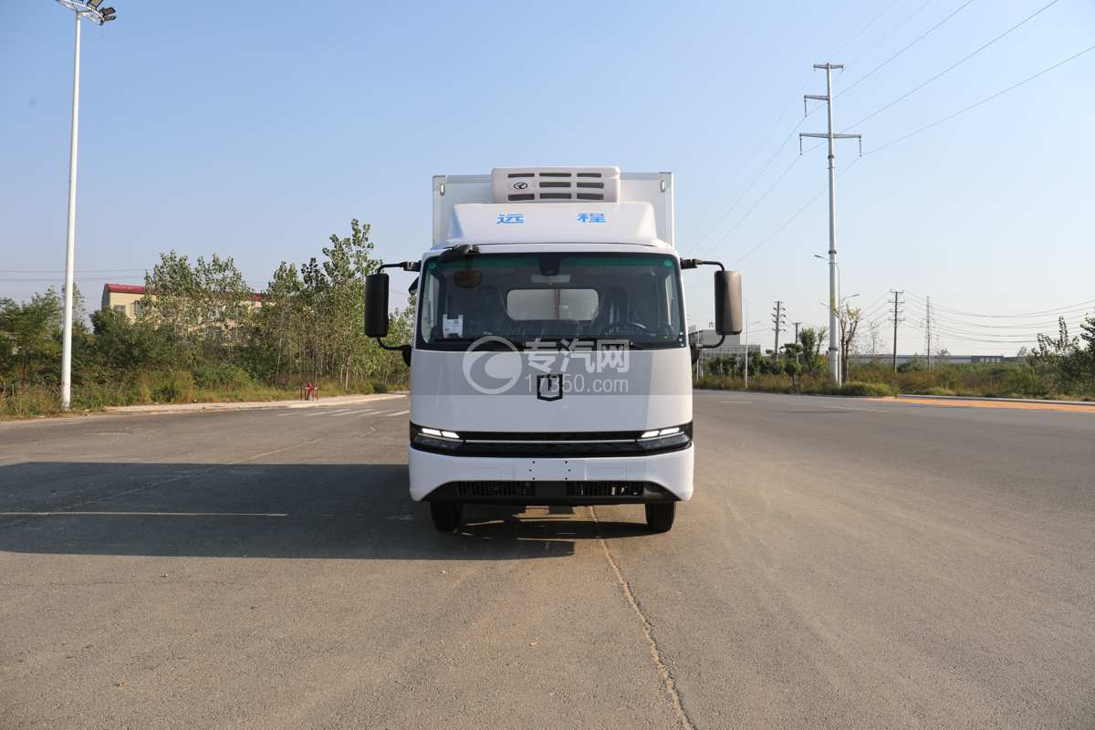 吉利远程T9E（172度电）电动冷藏车（重载版）新规正面图