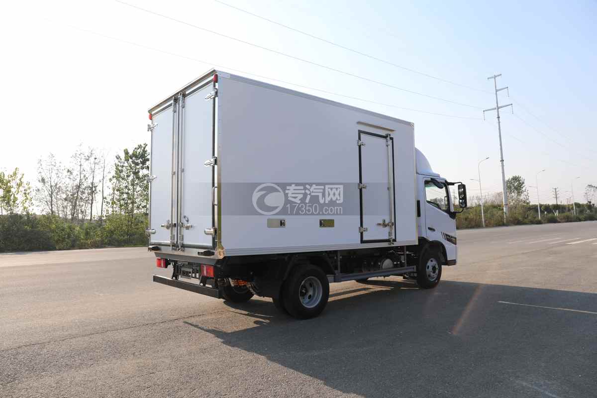 吉利远程T9E（172度电）电动冷藏车（重载版）新规侧后面图