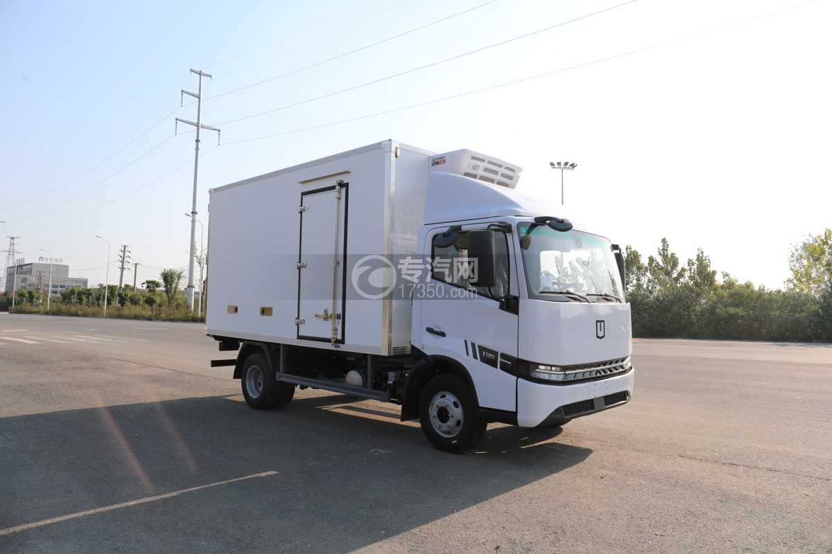 吉利远程T9E（172度电）电动冷藏车（重载版）新规右前45度图