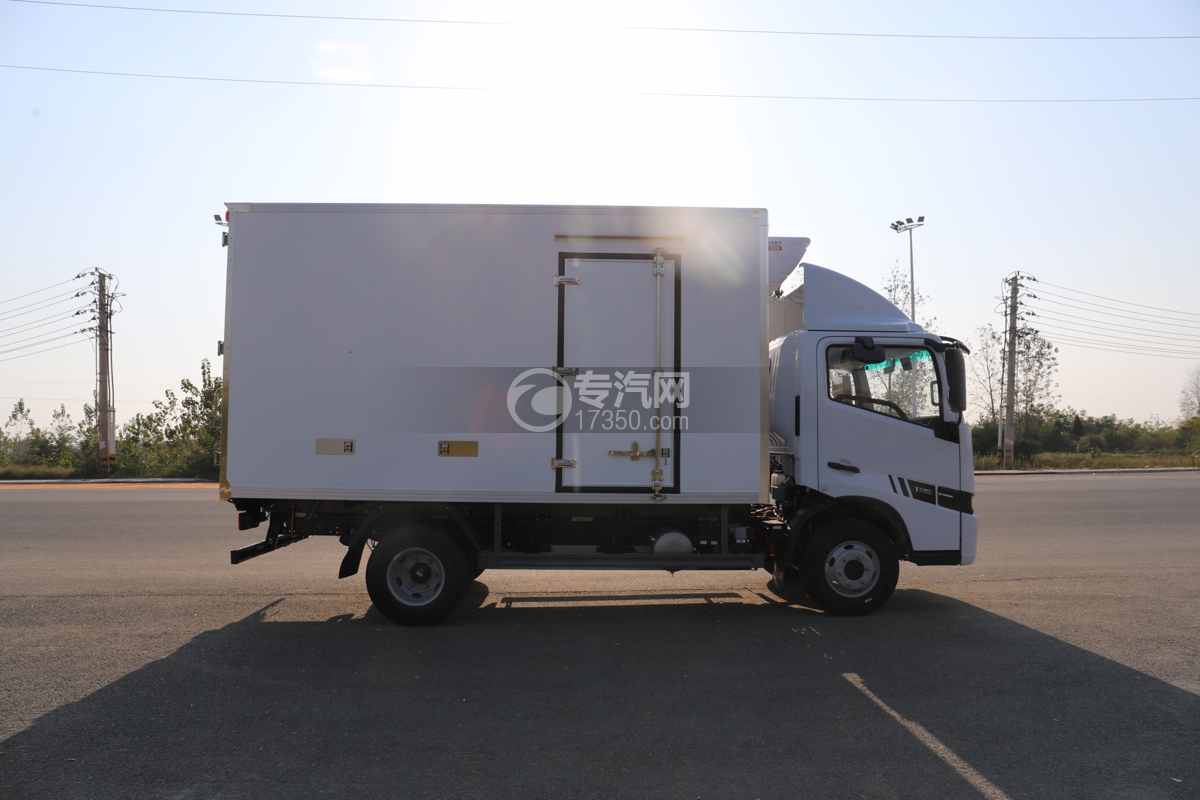 吉利远程T9E（172度电）电动冷藏车（重载版）新规侧面图