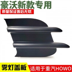 重汽豪沃10款保险杠盖板雾灯盖板装饰板雾灯堵盖封板原厂