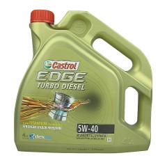 原装进口嘉实多极护 TURBO DIESEL 全合成机油 SN 5W-40 4升