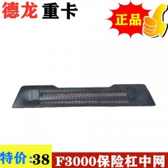 陕汽德龙重卡F3000保险杠中网自卸车塑料护网翻斗车杠网