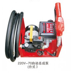 电子加油泵总成12V24V220V机械式抽油泵一体全自动加油机柴油机