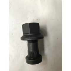 桥前轮胎螺丝栓罗丝黑色滚花23*76 圆头12.9级