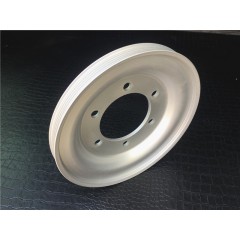 东风天龙大力神雷诺发动机曲轴皮带轮D5010550065空调皮带盘