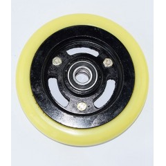 橡胶轮聚氨酯轮中联重科扫路车洗扫车胶轮实心轮
