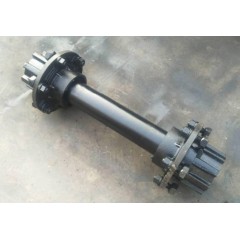 洒水车车桥 加重平板加工东风轴 定制 5-10吨短车轴厂家拖车