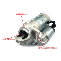 玉柴精品4S行星起动机马达S6000-3708100/QDJ2501DA
